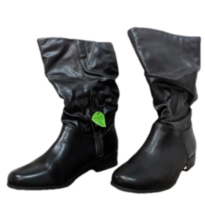 NWT Black below the knee fashion boots, size 7.5